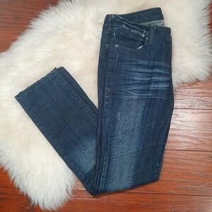 ChiQle Dark Wash Jeans